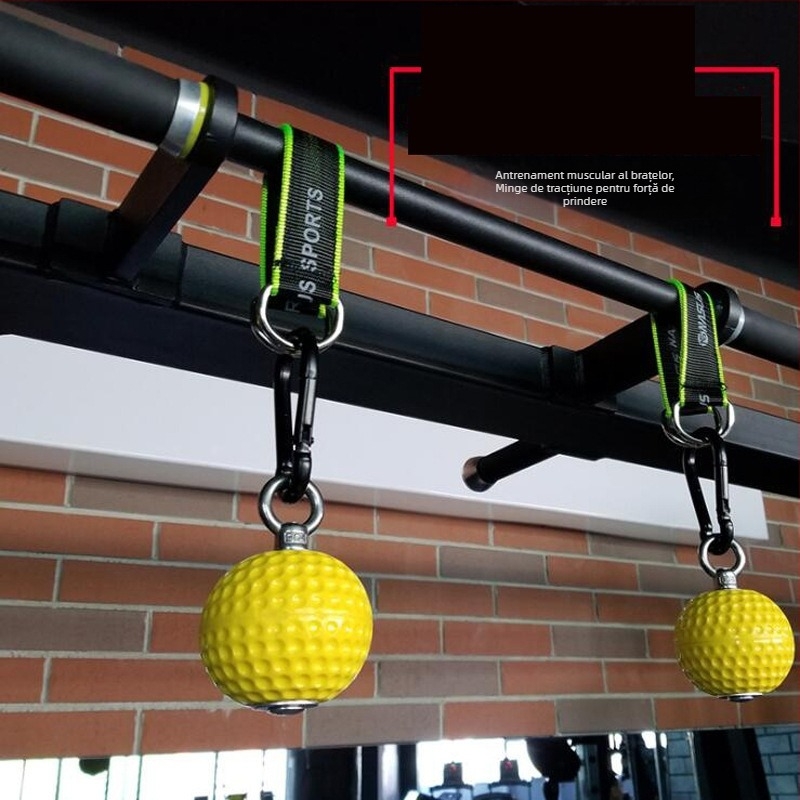 Minge de tracțiune pentru încheietura mâinii, pandantiv cu prindere solidă, minge de fitness, antrenament pentru deget, minge de prindere, tavă DIY, costum