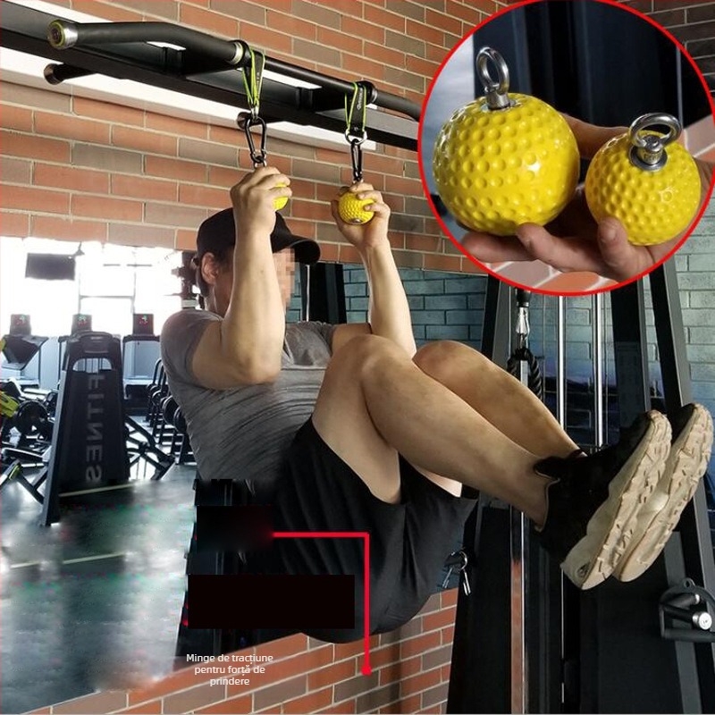 Minge de tracțiune pentru încheietura mâinii, pandantiv cu prindere solidă, minge de fitness, antrenament pentru deget, minge de prindere, tavă DIY, costum