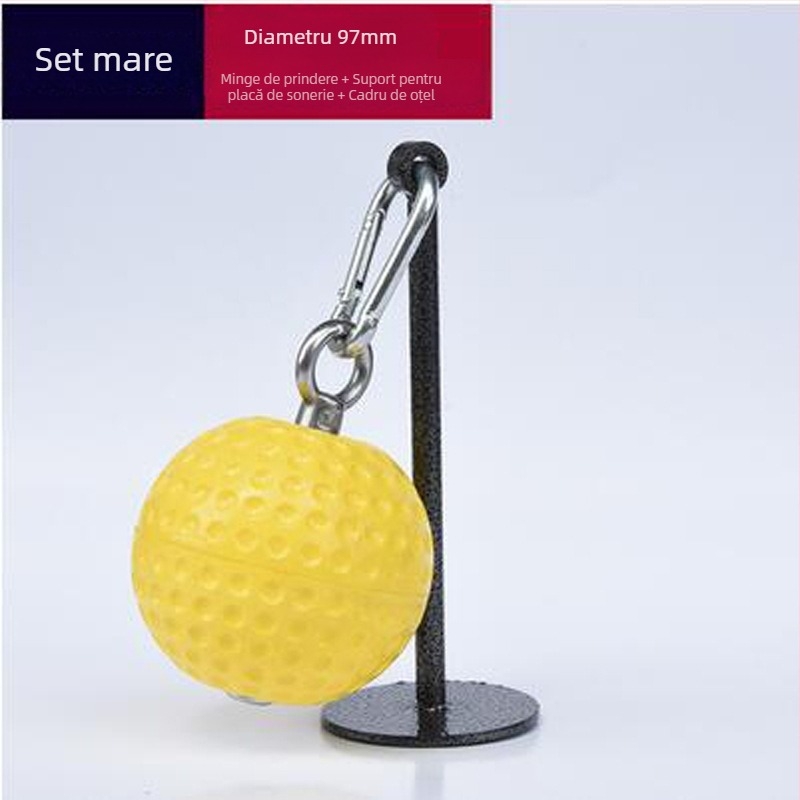 Minge de tracțiune pentru încheietura mâinii, pandantiv cu prindere solidă, minge de fitness, antrenament pentru deget, minge de prindere, tavă DIY, costum