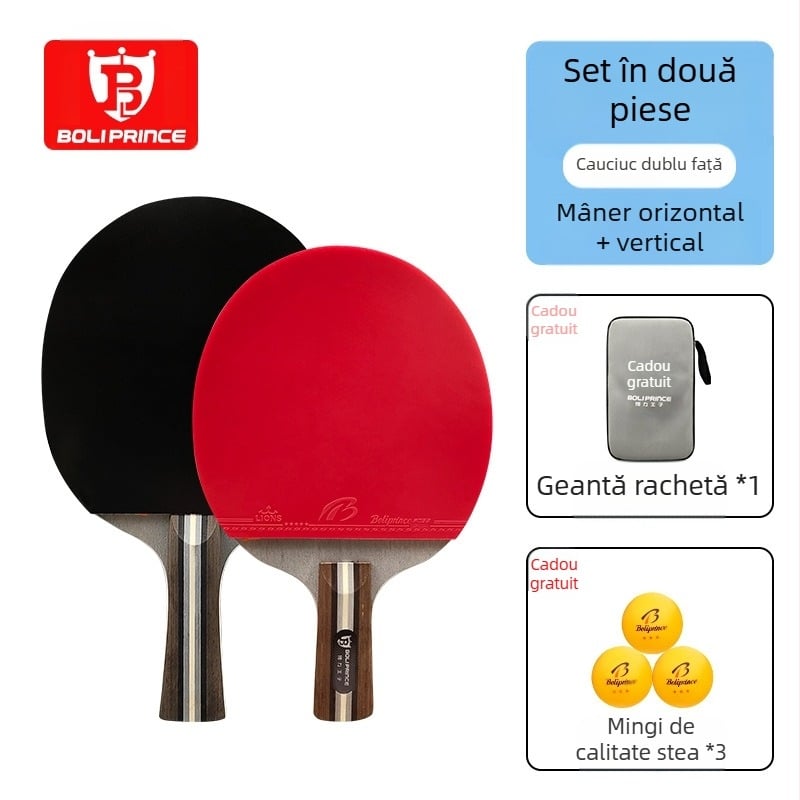 Rachetă interactivă pentru copii Boli Prince, nouă din fabrică, pentru interior, cu 2 și 3 puncte de bile, pentru începători, en-gros