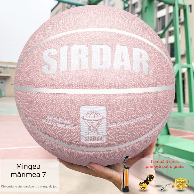 R4E7 baschet piele întoarsă moale piele de baschet mâner din piele bărbați și femei interior și exterior studenți adolescenți raport adulți