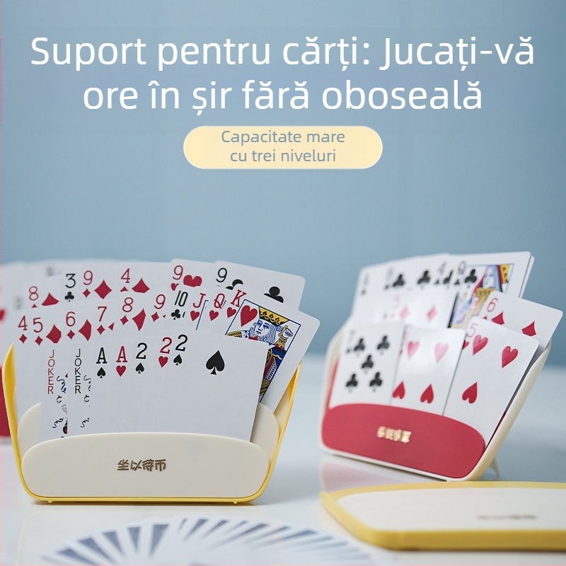 [Petrecerea brevetelor] Multifuncțională carte de poker inserator Lazy Man ține carduri artefact card suport masă joc card asistent