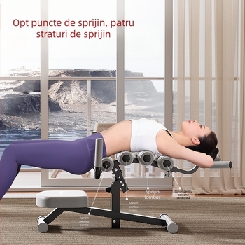 Dispozitiv calmant pentru coloana vertebrală, corecție a taliei, întindere a taliei, talie superioară, antrenament, artefact, yoga, Pilates, acasă, echipament de exerciții