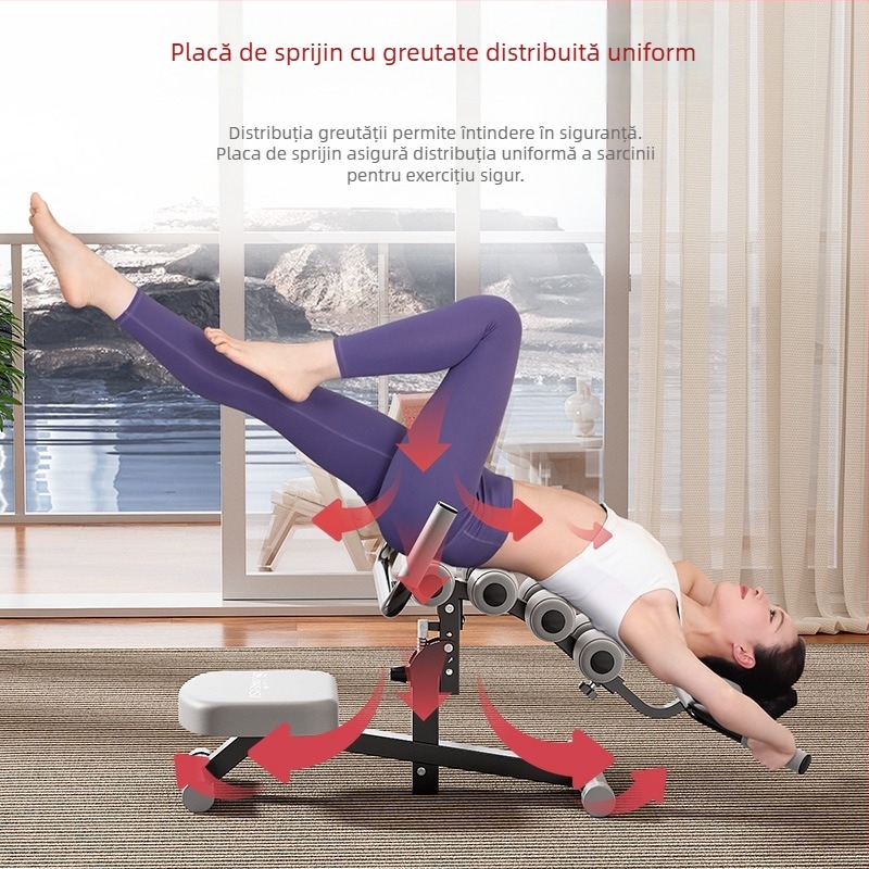 Dispozitiv calmant pentru coloana vertebrală, corecție a taliei, întindere a taliei, talie superioară, antrenament, artefact, yoga, Pilates, acasă, echipament de exerciții