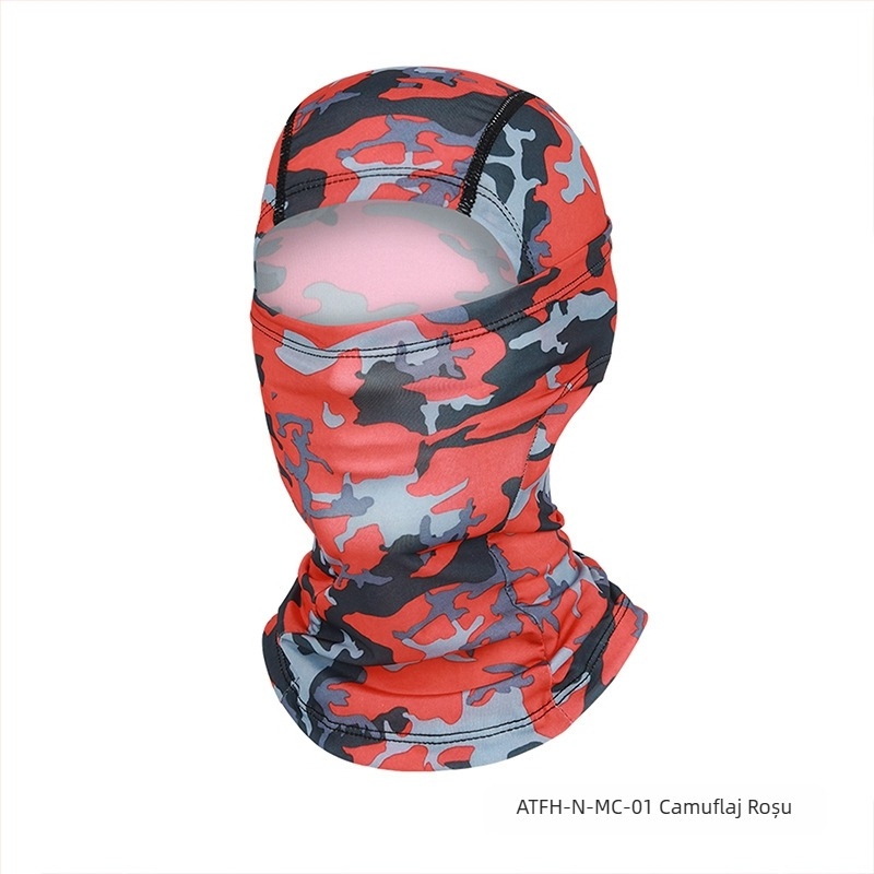 Ruidong Amazon Transfrontalieră Protecție Solară Flying Tiger Hat Sport Balaclava Ciclism Hood Mască Respirabilă cu Uscare Rapidă