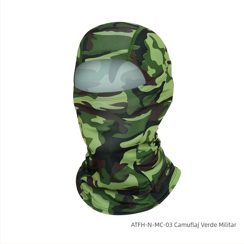 Ruidong Amazon Transfrontalieră Protecție Solară Flying Tiger Hat Sport Balaclava Ciclism Hood Mască Respirabilă cu Uscare Rapidă