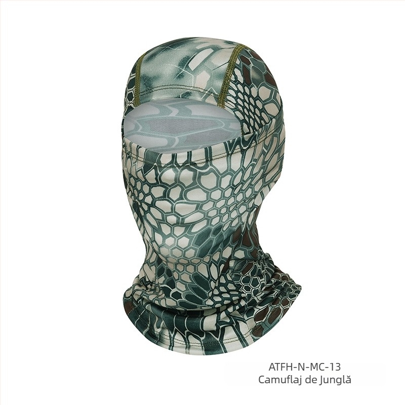 Ruidong Amazon Transfrontalieră Protecție Solară Flying Tiger Hat Sport Balaclava Ciclism Hood Mască Respirabilă cu Uscare Rapidă