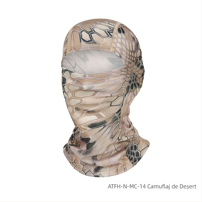 Ruidong Amazon Transfrontalieră Protecție Solară Flying Tiger Hat Sport Balaclava Ciclism Hood Mască Respirabilă cu Uscare Rapidă