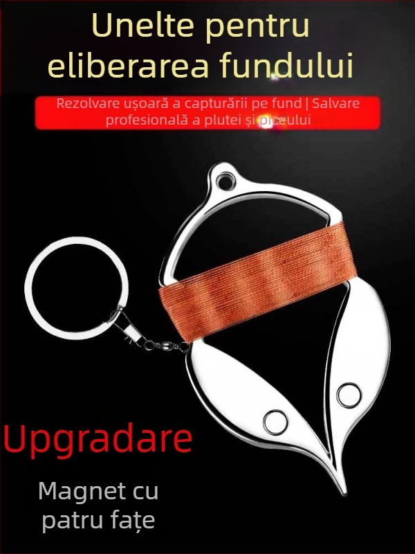 Descărcător de fund agățat, cârlig de pescuit, agățat de pământ, descărcător de fir, rupere a firului, salvare prin derivă, anti-agățare, instrument de pescuit cu artefacte de fund