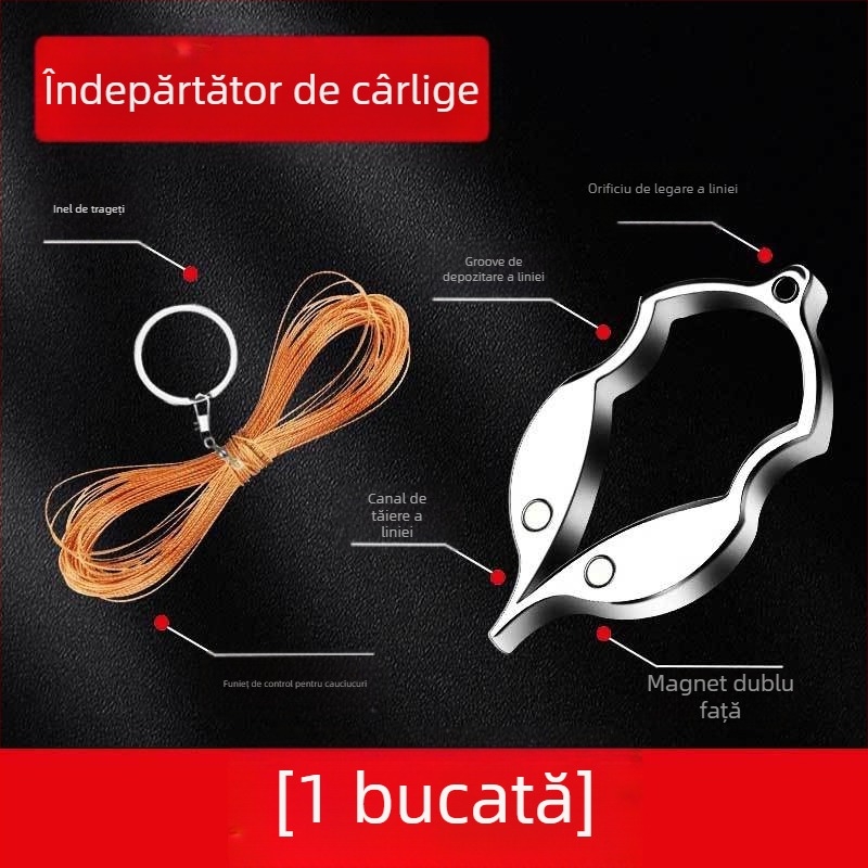 Descărcător de fund agățat, cârlig de pescuit, agățat de pământ, descărcător de fir, rupere a firului, salvare prin derivă, anti-agățare, instrument de pescuit cu artefacte de fund