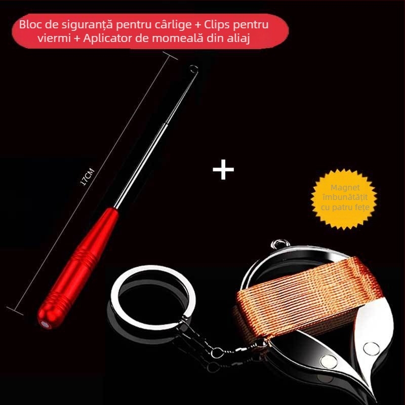 Descărcător de fund agățat, cârlig de pescuit, agățat de pământ, descărcător de fir, rupere a firului, salvare prin derivă, anti-agățare, instrument de pescuit cu artefacte de fund