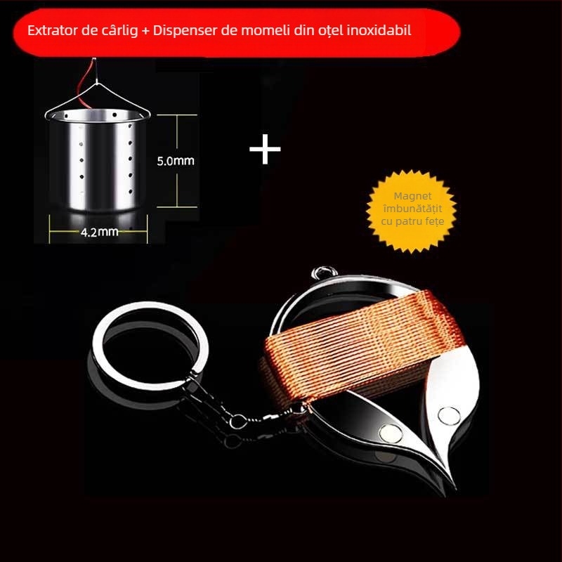 Descărcător de fund agățat, cârlig de pescuit, agățat de pământ, descărcător de fir, rupere a firului, salvare prin derivă, anti-agățare, instrument de pescuit cu artefacte de fund