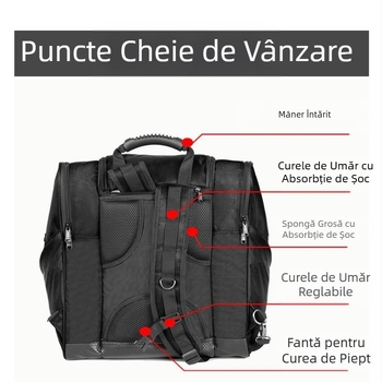 Geantă pentru încălțăminte de schi, rucsac impermeabil multifuncțional, geantă de schi, geantă pentru cască