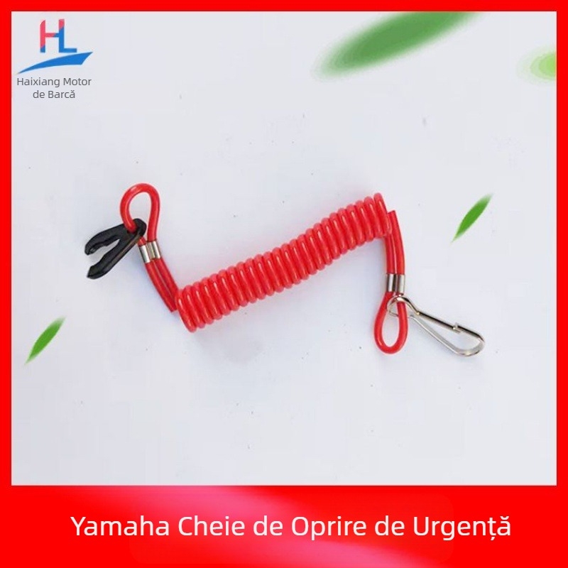 Cheie de siguranță pentru stingere a flăcării, frânghie pentru motor outboard Yamaha Suzuki Mercury East, cheie de contact pentru motor outboard