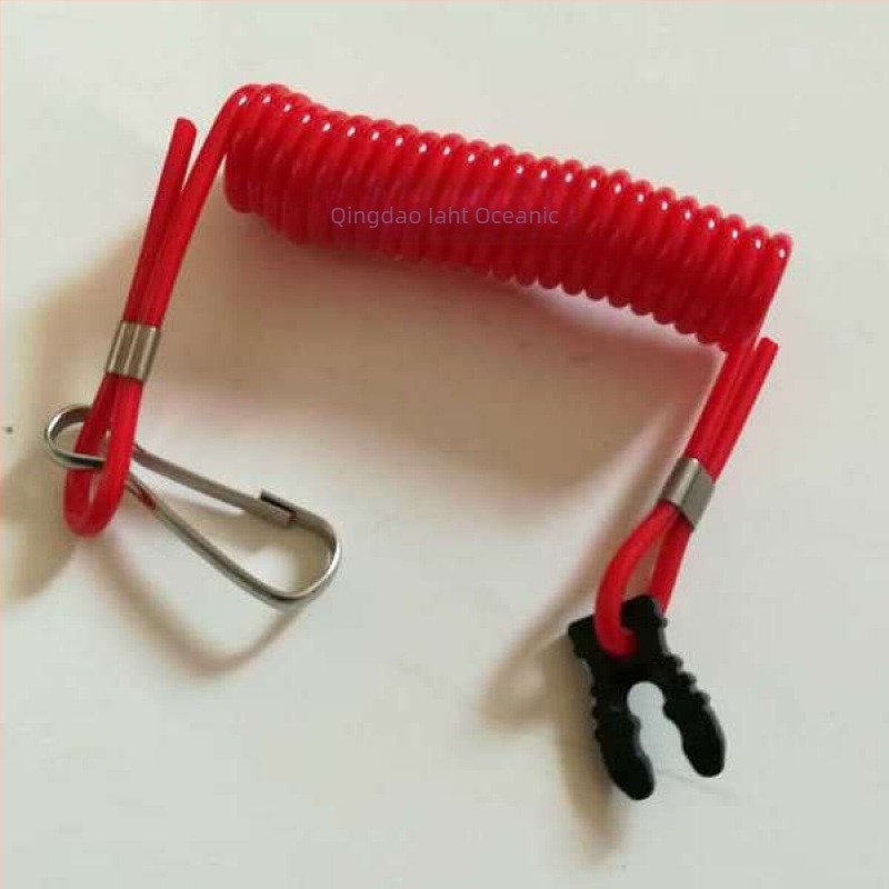 Cheie de siguranță pentru stingere a flăcării, frânghie pentru motor outboard Yamaha Suzuki Mercury East, cheie de contact pentru motor outboard