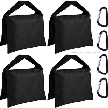 În stoc, livrare dintr-o singură piesă, trepied fix, sac de nisip portant, lumină de plafon pentru fotografie din două piese, fermoar dublu, sac de nisip echilibrat