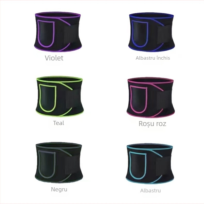 Curea de talie, Protecție de talie pentru sport și fitness, Antrenament de alergare cu genuflexiuni, Curea abdominală, Curea pentru arderea grăsimilor, Vânzare fierbinte pentru comerț exterior transfrontalier
