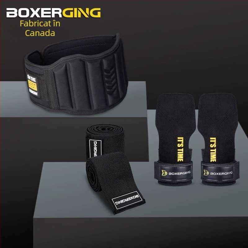 Centură de fitness pentru genuflexiuni, tracțiune dură, centură de întărire a încheieturii bărbaților, genunchiieră, cot, împingere, putere, haltere, protectori, costum combinat