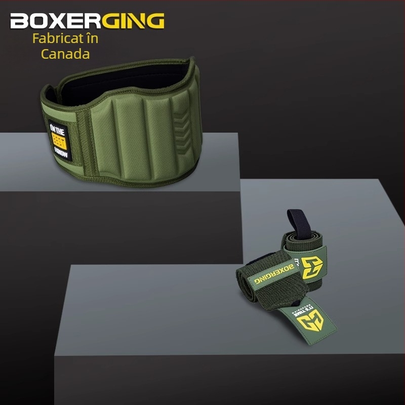 Centură de fitness pentru genuflexiuni, tracțiune dură, centură de întărire a încheieturii bărbaților, genunchiieră, cot, împingere, putere, haltere, protectori, costum combinat