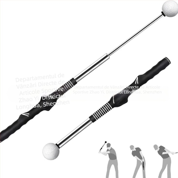 Băț telescopic de golf pentru leagăn, dispozitiv de antrenament pentru leagăn de interior, accesorii pentru antrenament, leagăn de golf