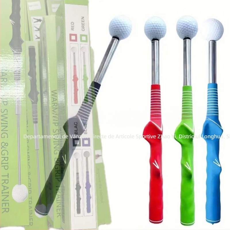Băț telescopic de golf pentru leagăn, dispozitiv de antrenament pentru leagăn de interior, accesorii pentru antrenament, leagăn de golf