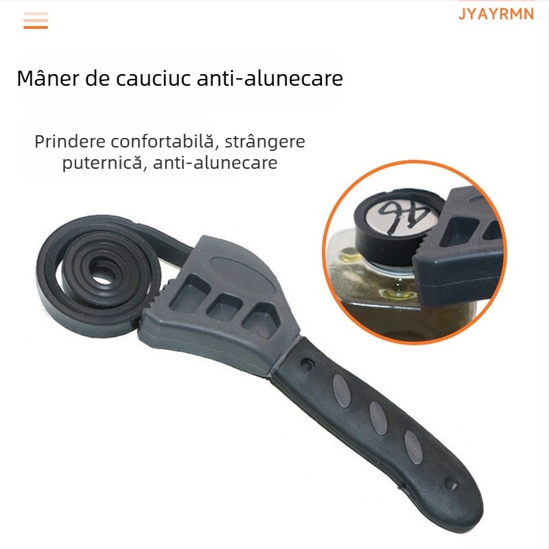 Cheie curea 6 inch multifuncțională 8 inch cheie solară pentru țevi deschizător de sticle filtru de reparații auto cheie cu dublu scop