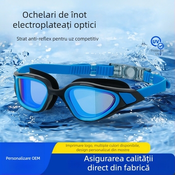 Ochelari de înot cu câmp vizual larg, echipament profesional de înot, ochelari de înot pentru adulți, ochelari de înot anti-aburire, protecție oculară de înaltă definiție, furnizare transfrontalieră