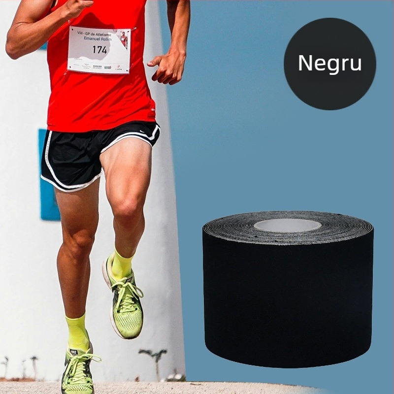 Bandă sportivă transfrontalieră pentru plasturi musculari, plasturi musculari, bandaj sportiv, patch kinesio, genunchiere, bandaj elastic, patch pentru piept