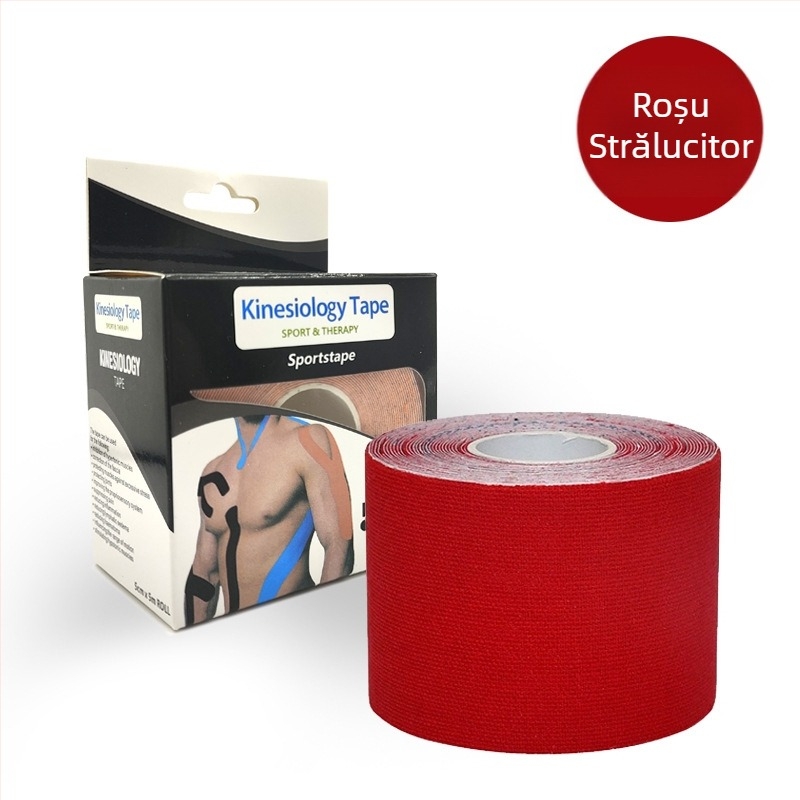 Bandă sportivă transfrontalieră pentru plasturi musculari, plasturi musculari, bandaj sportiv, patch kinesio, genunchiere, bandaj elastic, patch pentru piept
