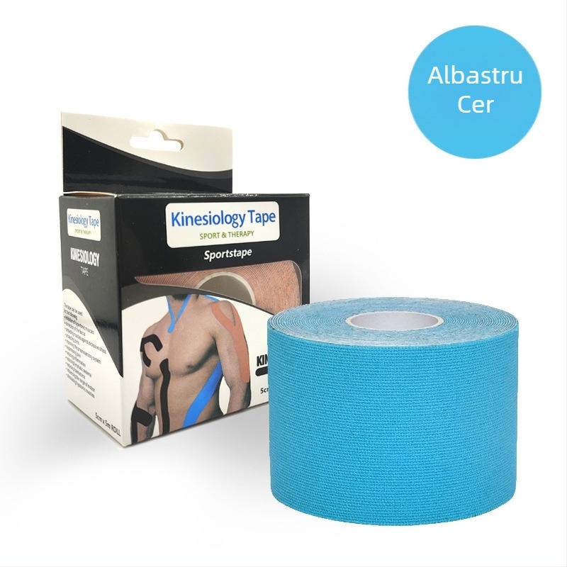 Bandă sportivă transfrontalieră pentru plasturi musculari, plasturi musculari, bandaj sportiv, patch kinesio, genunchiere, bandaj elastic, patch pentru piept