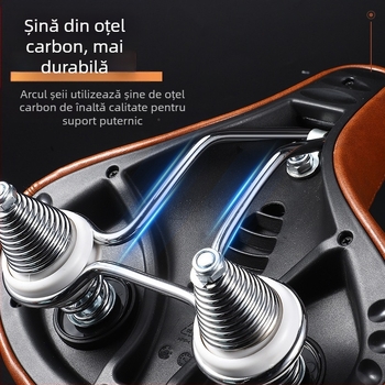 WEST BIKING pernă retro pentru bicicletă, pernă confortabilă cu absorbție de șocuri, echipament de agrement pentru echitație, pernă retro pentru bicicletă