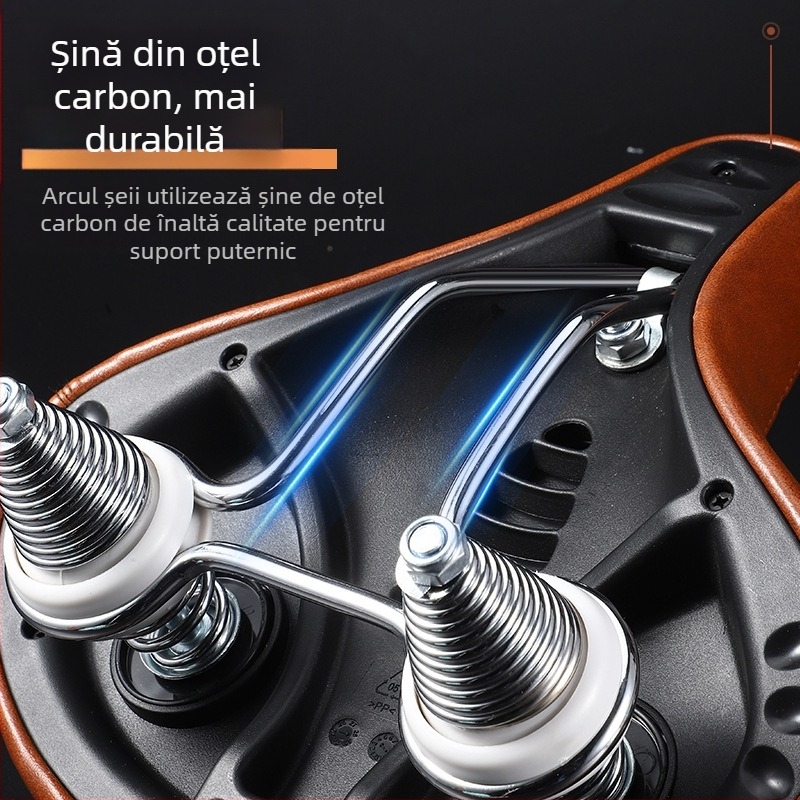 WEST BIKING pernă retro pentru bicicletă, pernă confortabilă cu absorbție de șocuri, echipament de agrement pentru echitație, pernă retro pentru bicicletă