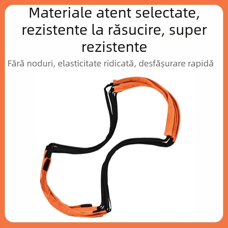 Scară sport multifuncțională sensibilă, scară fluture agilă, scară fixă pentru fitness, scară de antrenament pentru fotbal, scară de frânghie