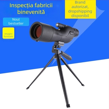 Lingwei 25-75x60 film roșu vin oglindă profesională pentru observarea păsărilor cu zoom HD telescop monocular pentru observarea țintelor în aer liber pentru Luna