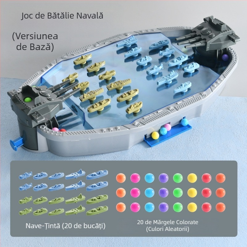 Mărgele de ejecție transfrontaliere pentru copii, nouă luptă navală, mașină de luptă în doi, joc de luptă interactiv pentru părinți și copii, jucării educaționale
