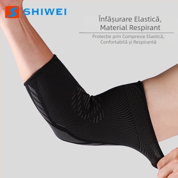 Shiwei, nouă protecție pentru cotiere, en-gros din fabrică, echipament de protecție pentru sporturi în aer liber, pentru bărbați și femei, protecție prelungită, respirabilă, care absoarbe transpirația, pentru călărie