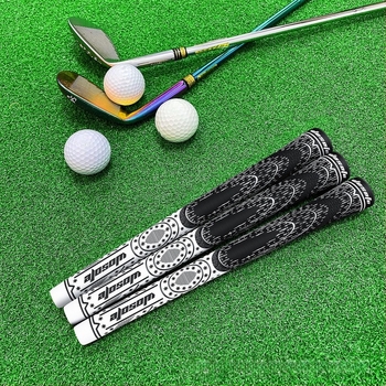 Mâner nou pentru crosă de golf, cauciuc, ață de bumbac, culoare antiderapantă, dimensiune medie standard