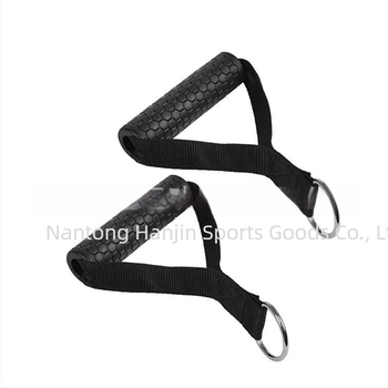 Accesorii pentru echipamente de fitness care conțin geantă de pânză neagră, frânghie de tensionare pentru tricepși, mâner de fitness, mâner, cataramă pentru gleznă de fitness