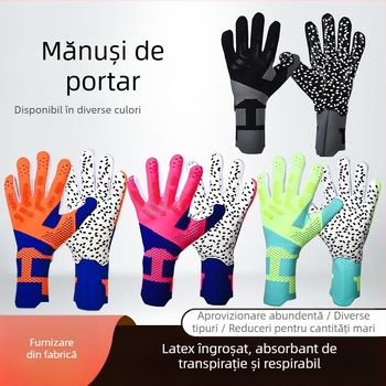 Mănuși de portar de fotbal pentru adulți, din latex îngroșat, pentru antrenament, pentru copii, sporturi de joc