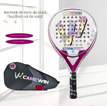 Rachetă de tenis cu placă Kaiwei CAMEWIN pentru femei, potrivită pentru începători