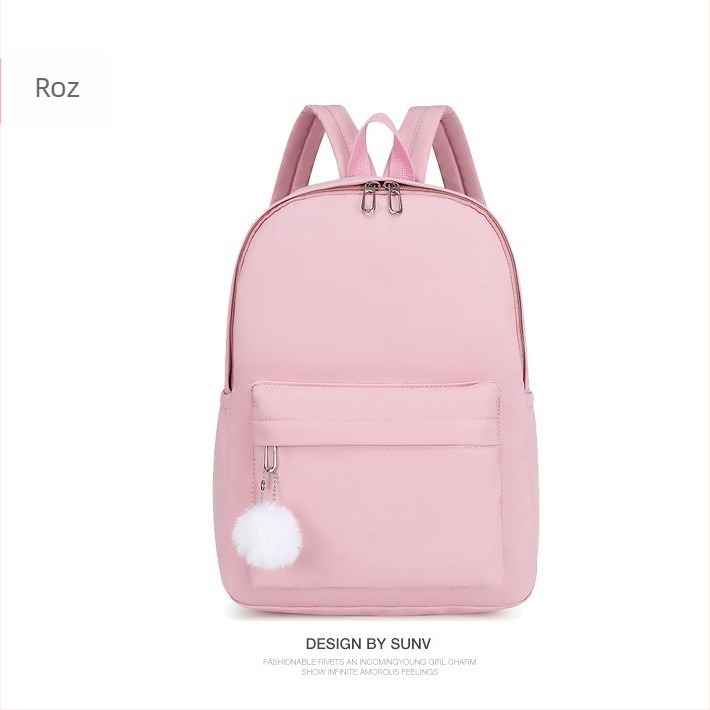 Rucsac casual transfrontalier nou, de culoarea bomboanelor, pentru tineri, din nailon, pentru școală, imprimat cu logo, geantă publicitară pentru elevii de școală primară și secundară