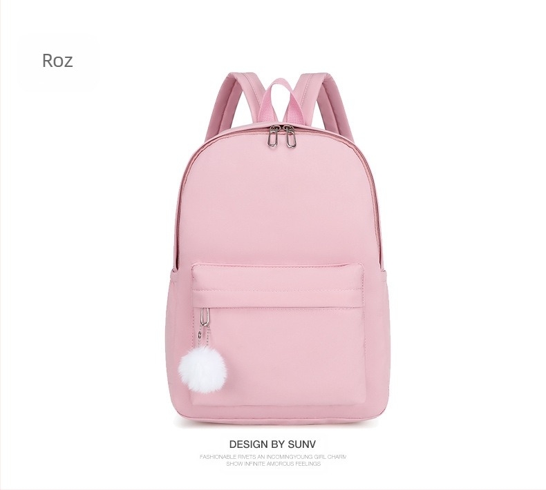 Rucsac casual transfrontalier nou, de culoarea bomboanelor, pentru tineri, din nailon, pentru școală, imprimat cu logo, geantă publicitară pentru elevii de școală primară și secundară