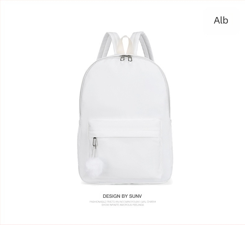 Rucsac casual transfrontalier nou, de culoarea bomboanelor, pentru tineri, din nailon, pentru școală, imprimat cu logo, geantă publicitară pentru elevii de școală primară și secundară