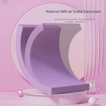 Saltea de yoga cu pas moale, saltea de fitness, spumă de echilibru, burete, îngenuncheat, saltea sport antiderapantă, saltea moale