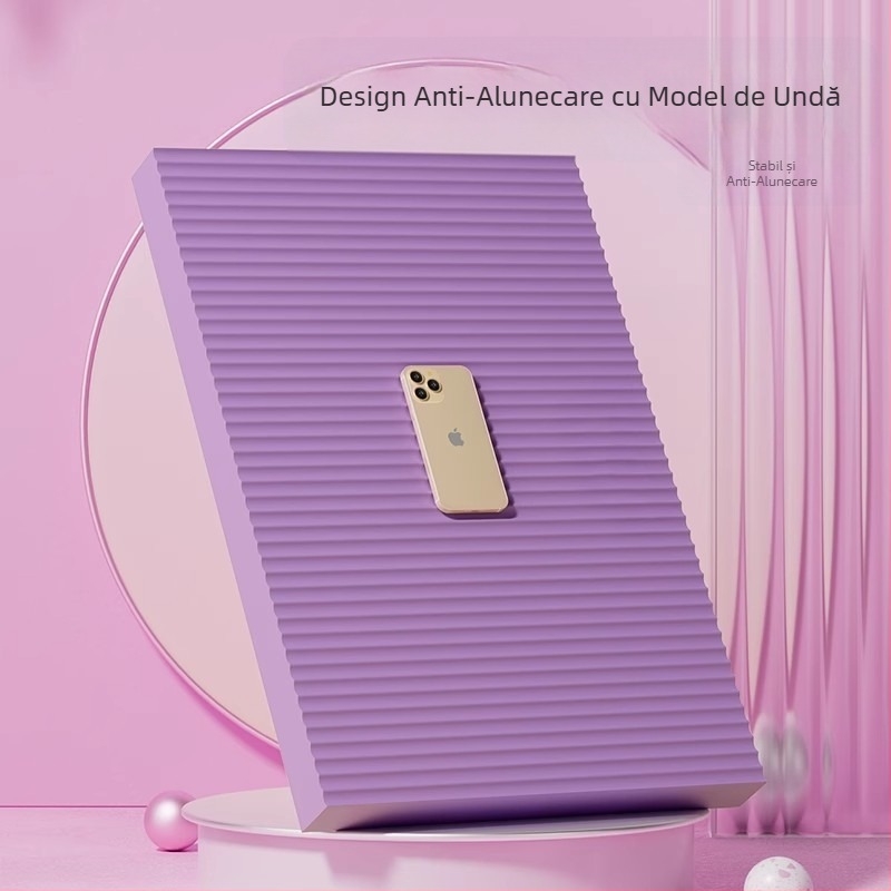 Saltea de yoga cu pas moale, saltea de fitness, spumă de echilibru, burete, îngenuncheat, saltea sport antiderapantă, saltea moale