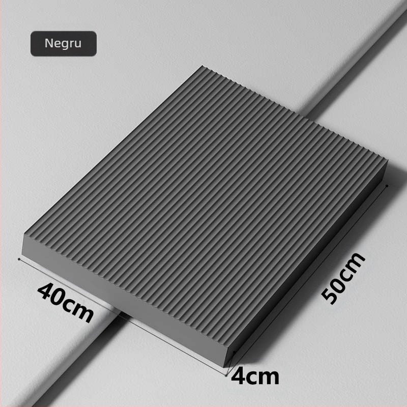 Saltea de yoga cu pas moale, saltea de fitness, spumă de echilibru, burete, îngenuncheat, saltea sport antiderapantă, saltea moale