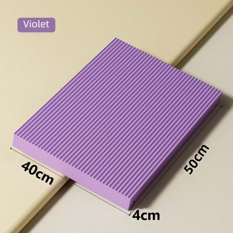 Saltea de yoga cu pas moale, saltea de fitness, spumă de echilibru, burete, îngenuncheat, saltea sport antiderapantă, saltea moale