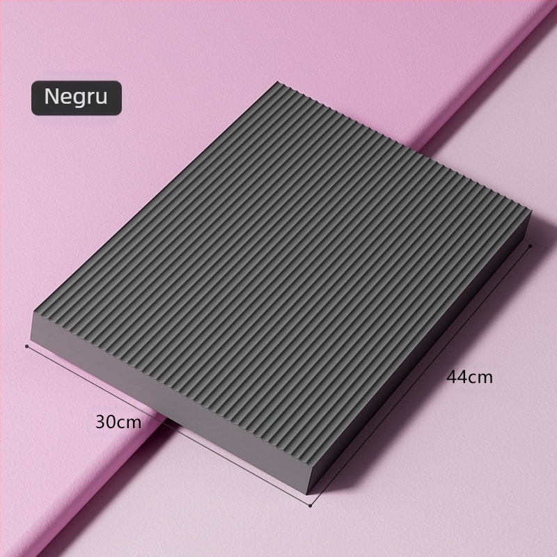 Saltea de yoga cu pas moale, saltea de fitness, spumă de echilibru, burete, îngenuncheat, saltea sport antiderapantă, saltea moale