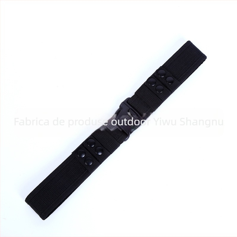 Curea de pânză din polipropilenă cu velcro pentru exterior, Aliexpress Temu, curea populară cu cataramă din plastic, curea tactică transfrontalieră