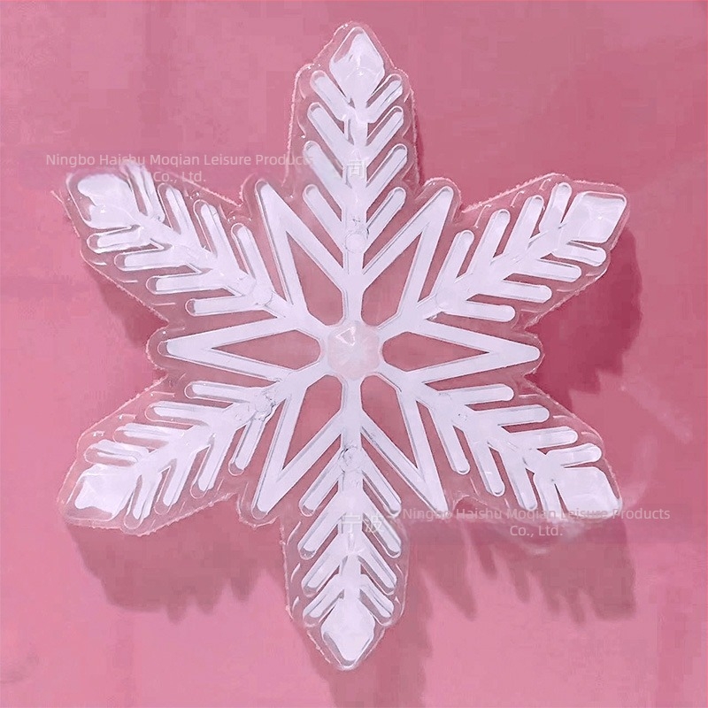 Pentru snowboard transfrontalier în stoc, autocolante antiderapante noi pentru exterior, cu fulgi de zăpadă, din material importat, rezistent la uzură, pentru exterior